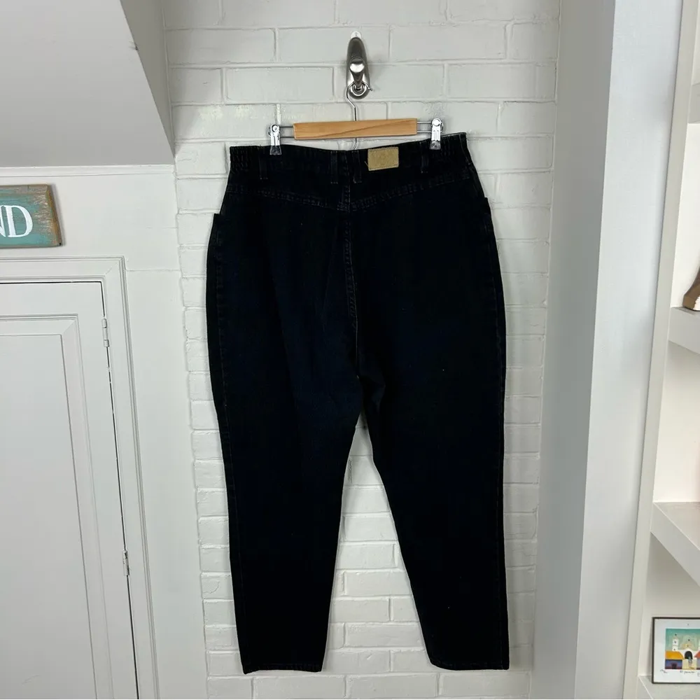 Lee Vintage Black Denim Mom Straight Jeans - Image 8