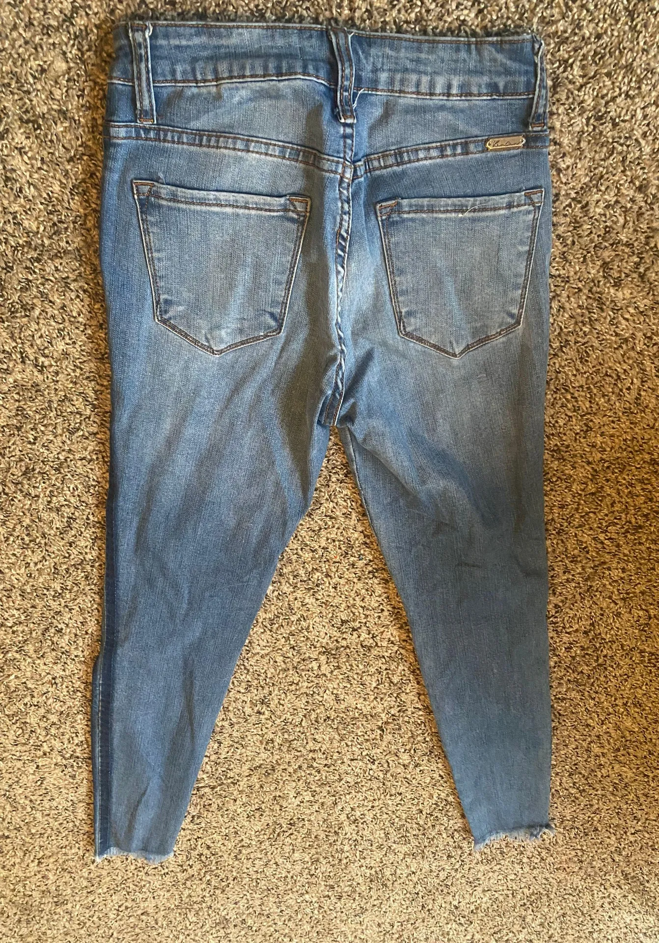 KanCan USA Blue Distressed Jeans  - Image 2