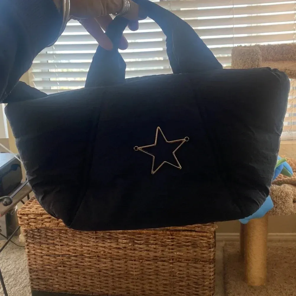 Custom puffy star with discreet bad girl patch purse - Image 3