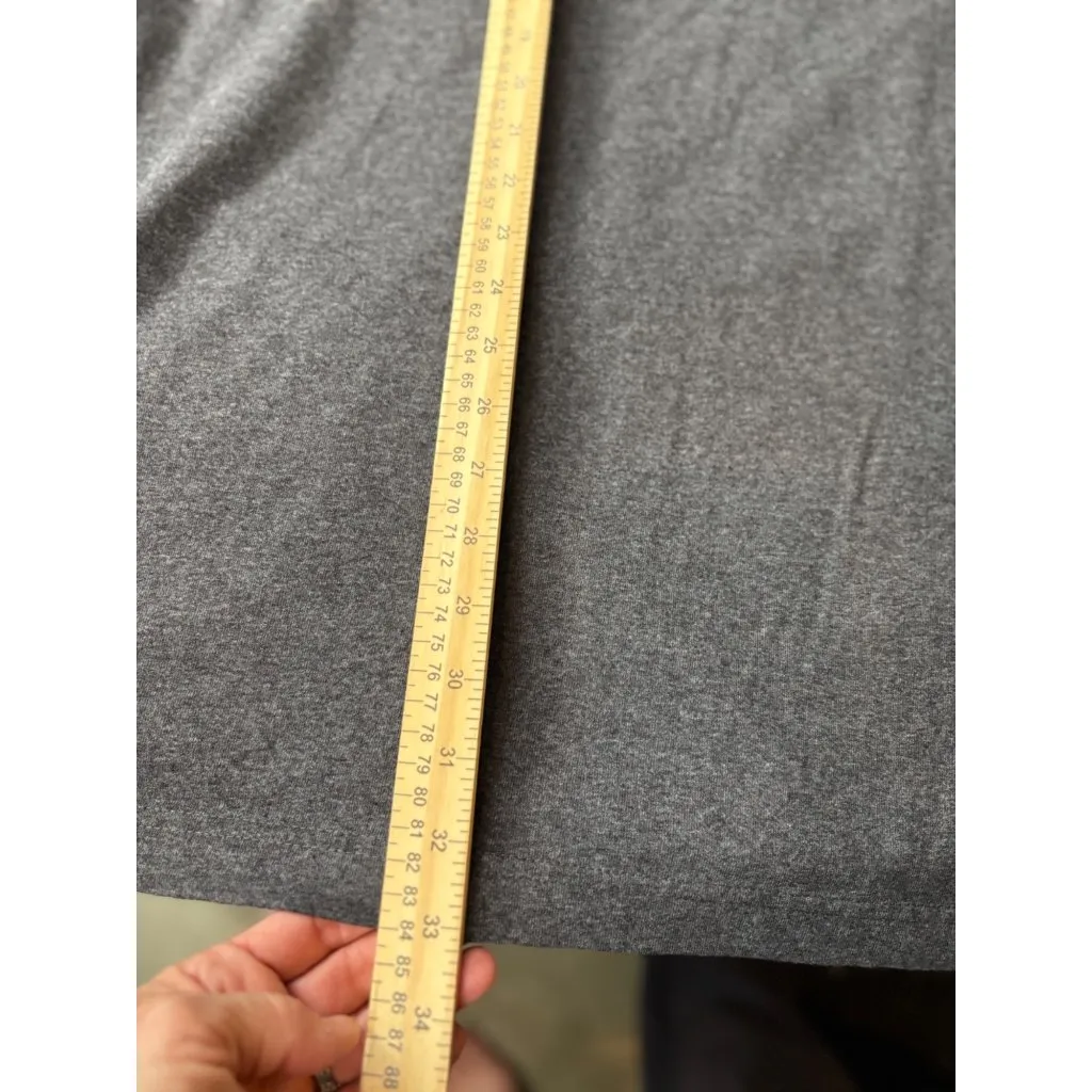 Carhartt Mens Grey Original Fit Henley T-Shirt 2XL Short Sleeve Cotton/Polyester - Image 7