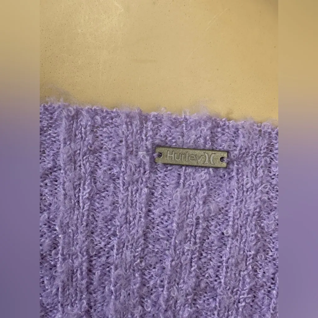 Hurley Lavender Textured Sweater - Image 6