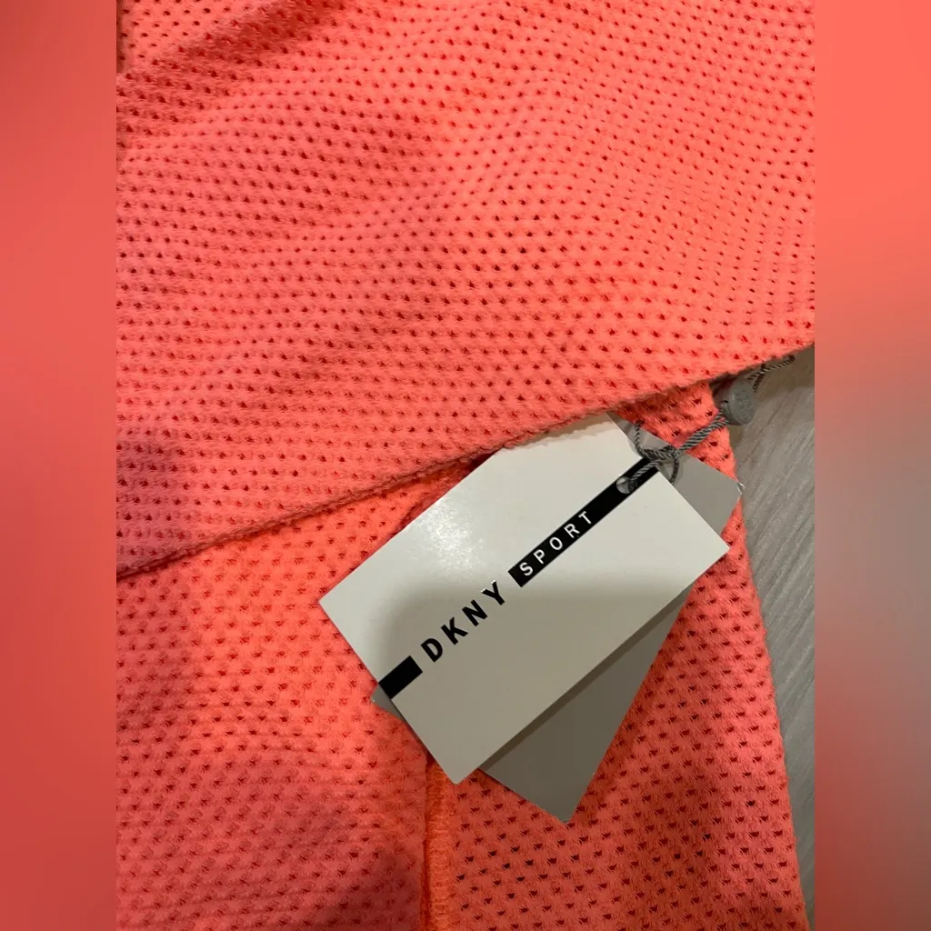 DKNY Coral Mesh Zip-Up‎ Hoodie - Image 3