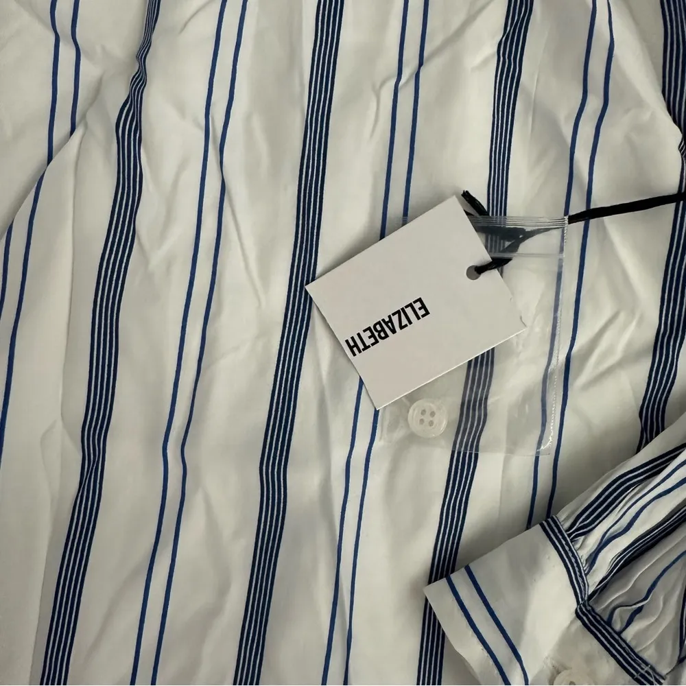 Elizabeth And James Joana Stripe Drop Waist Tunic Dress - Image 7