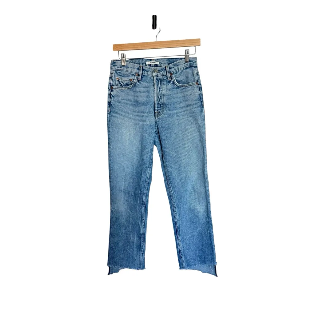 Grlfrnd Revolve Women’s Helena Straight Leg Jeans in My Sharona Size 26 - Image 4
