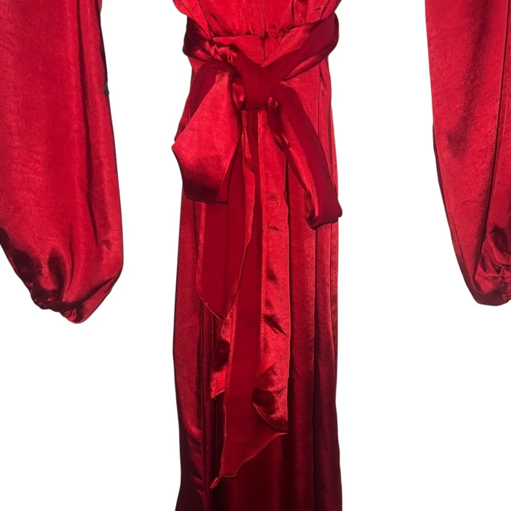 NEW NWT Elliatt Kai Maxi Dress In Red - Image 6