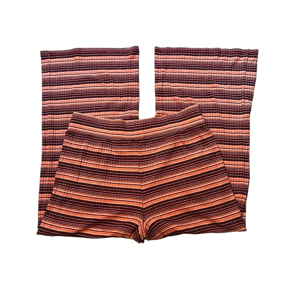 Daily Practice by Anthropologie Wide-Leg Lounge Pants Striped, Sz XL - Image 12