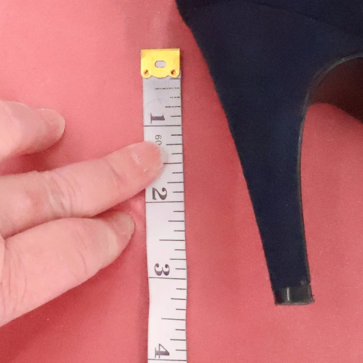 Impo Tristan Navy Blue Boots Vegan Suede Rhinestone Knee High Heels Glam Size 7M - Image 12