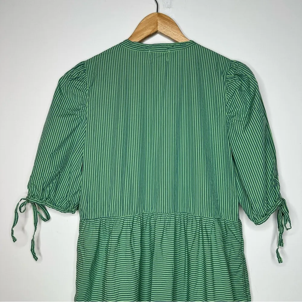 NATION LTD. Anthropologie Green Dustin Romantic Midi Dress Size Small - Image 11