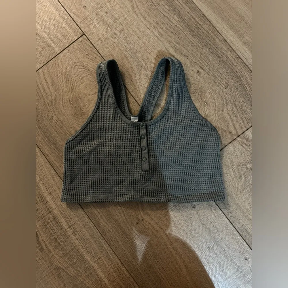 AE/Aerie OFFLINE waffle racer back Sports Bra - Image 6