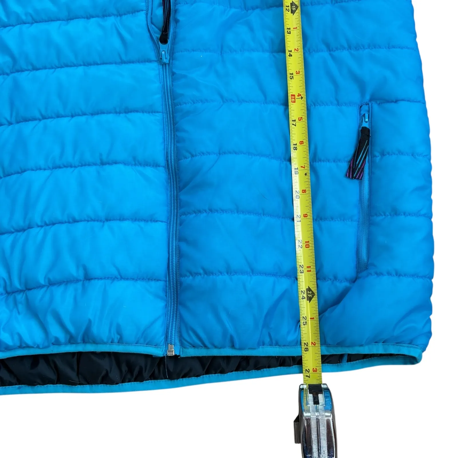 Super Bowl LII Minnesota Puffer Jacket Women's XL Blue NFL Team Eagles Patriots - Image 6