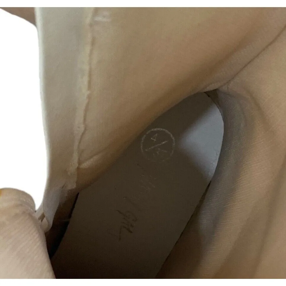 Nasty‎ Gal Faux Croc Fringe Rhinestone White Western Boots Size US Size 6, EU 37 - Image 9