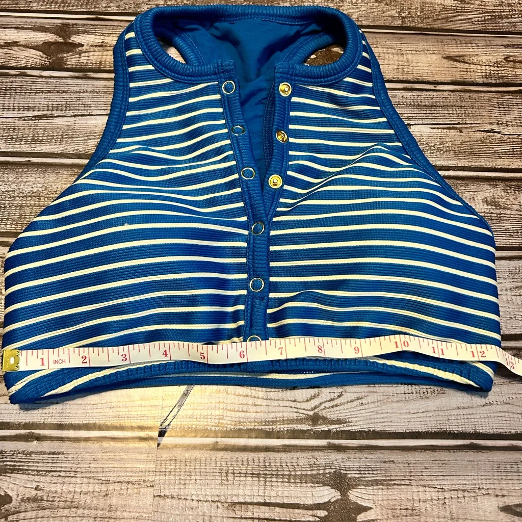 Robin Piccone Blue and White Top - Image 6