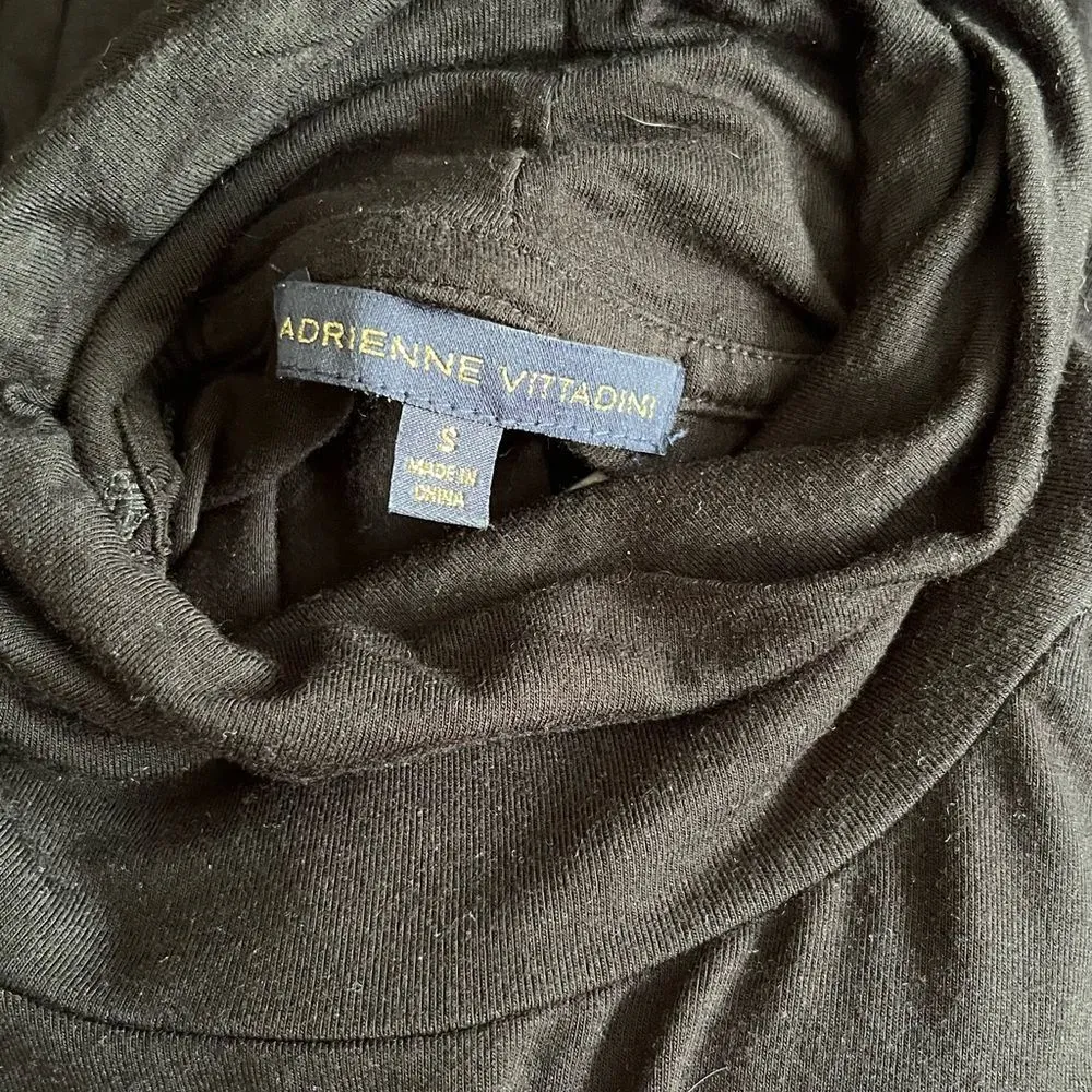 Adrienne Vittadini Rayon Cowl Neck Top - Image 4