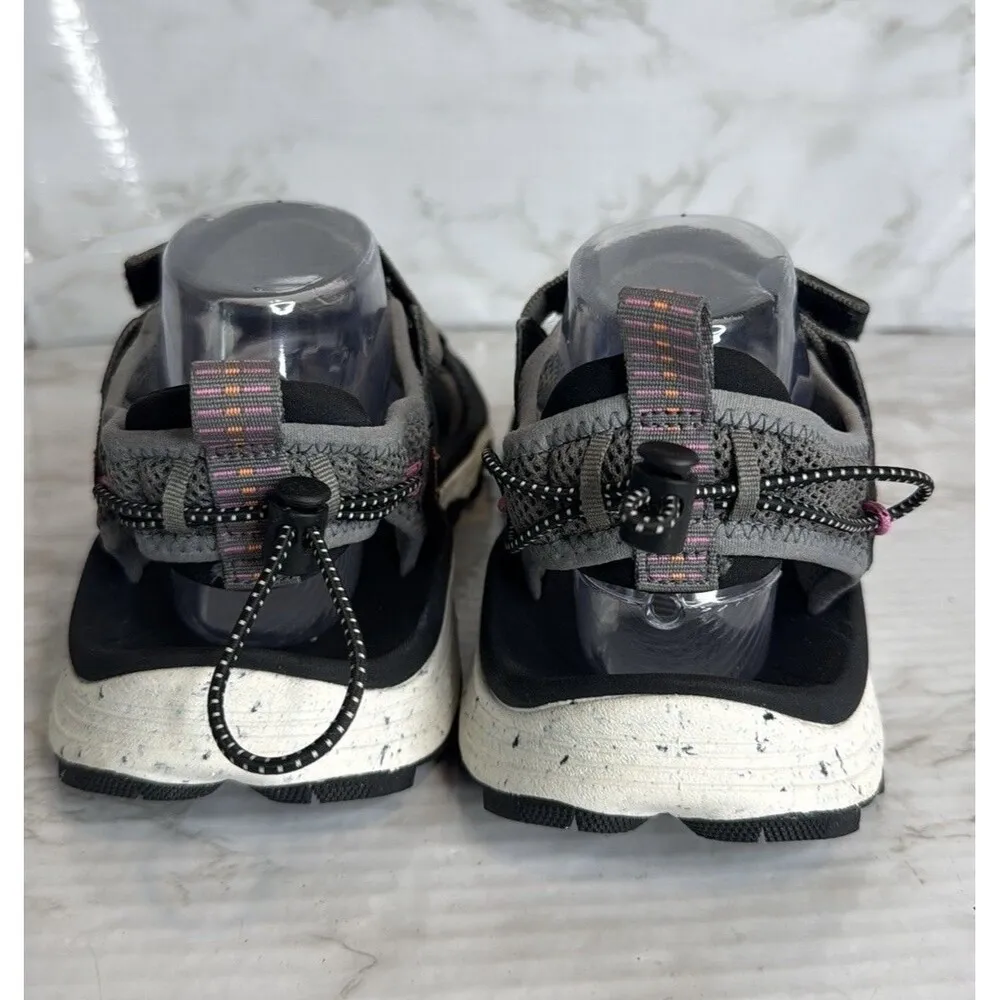 Merrell Hydro Moc AT Sandals ladies 10 Black Gray Vibram Outdoor Water Hiking - Image 6