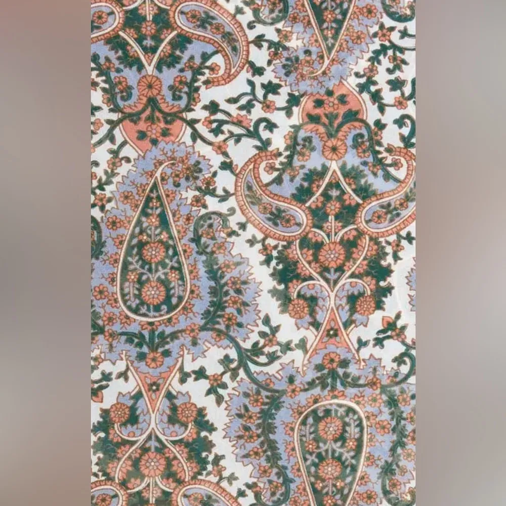 Veronica Beard Sazan Long Sleeve Handkerchief Hem Paisley Dress, SZ 4, $648 - Image 4