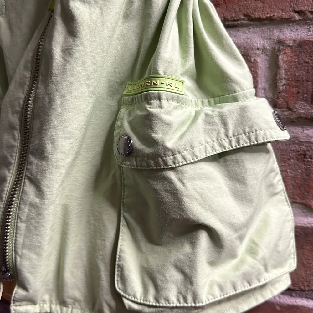 Vintage RL Ralph Lauren Reversible Windbreaker Vest - Image 4