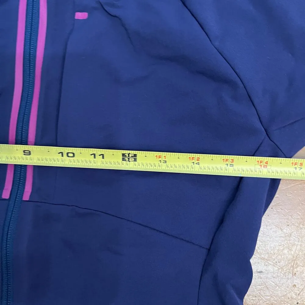 REI Women's Purple Waterproof Hooded Rain Jacket XS Zip - Image 7