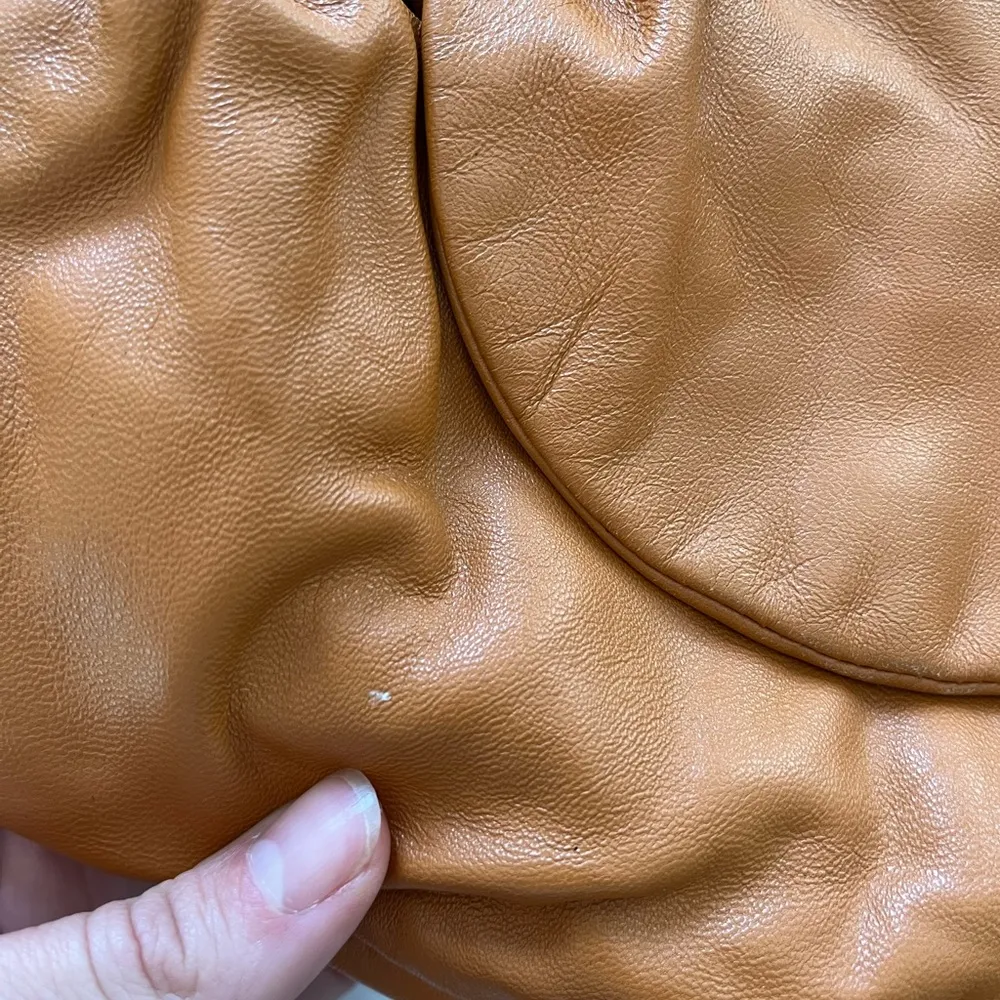 Small brown faux leather purse - Image 8