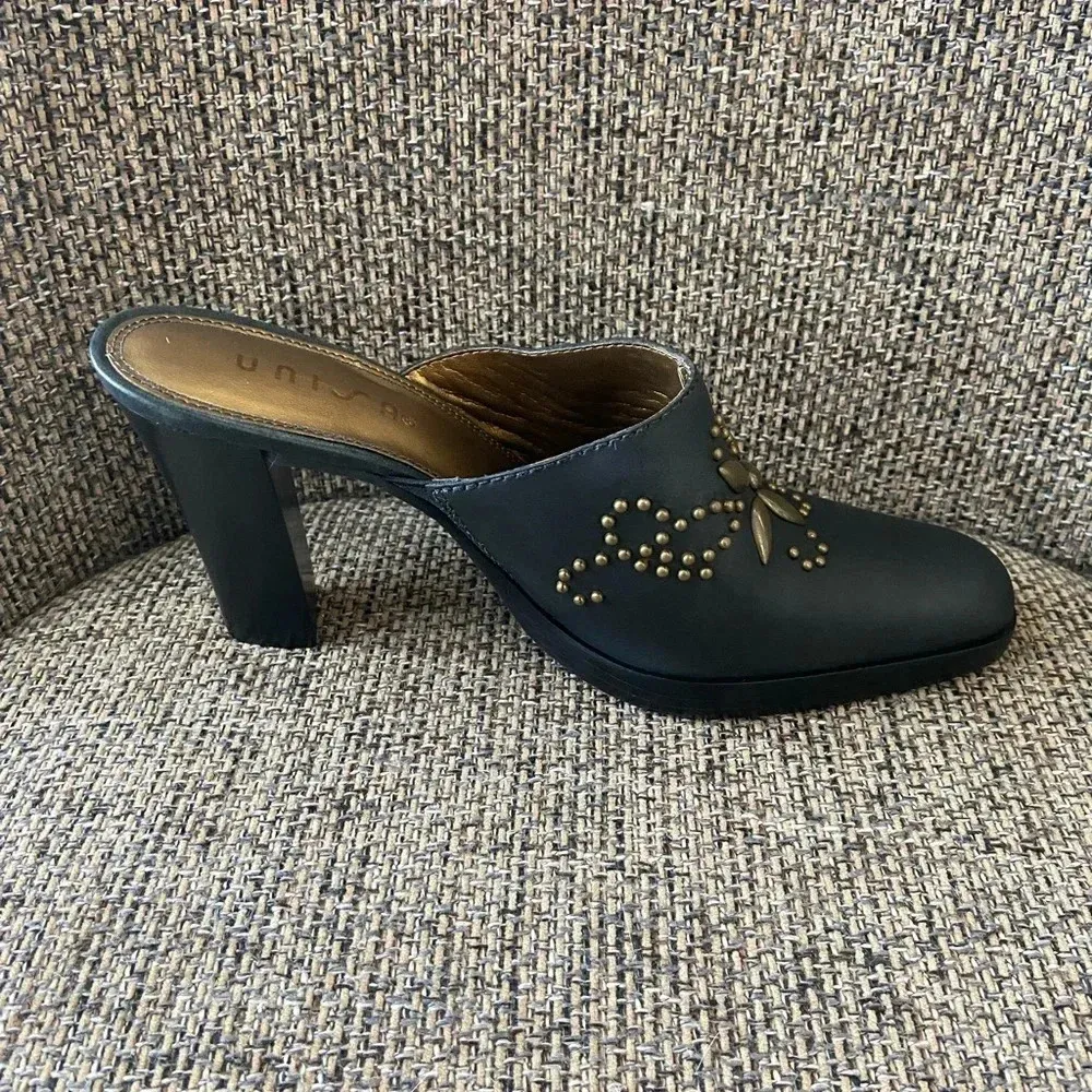 Unisa  Leather Mules Size 7 1/2‎ - Image 8