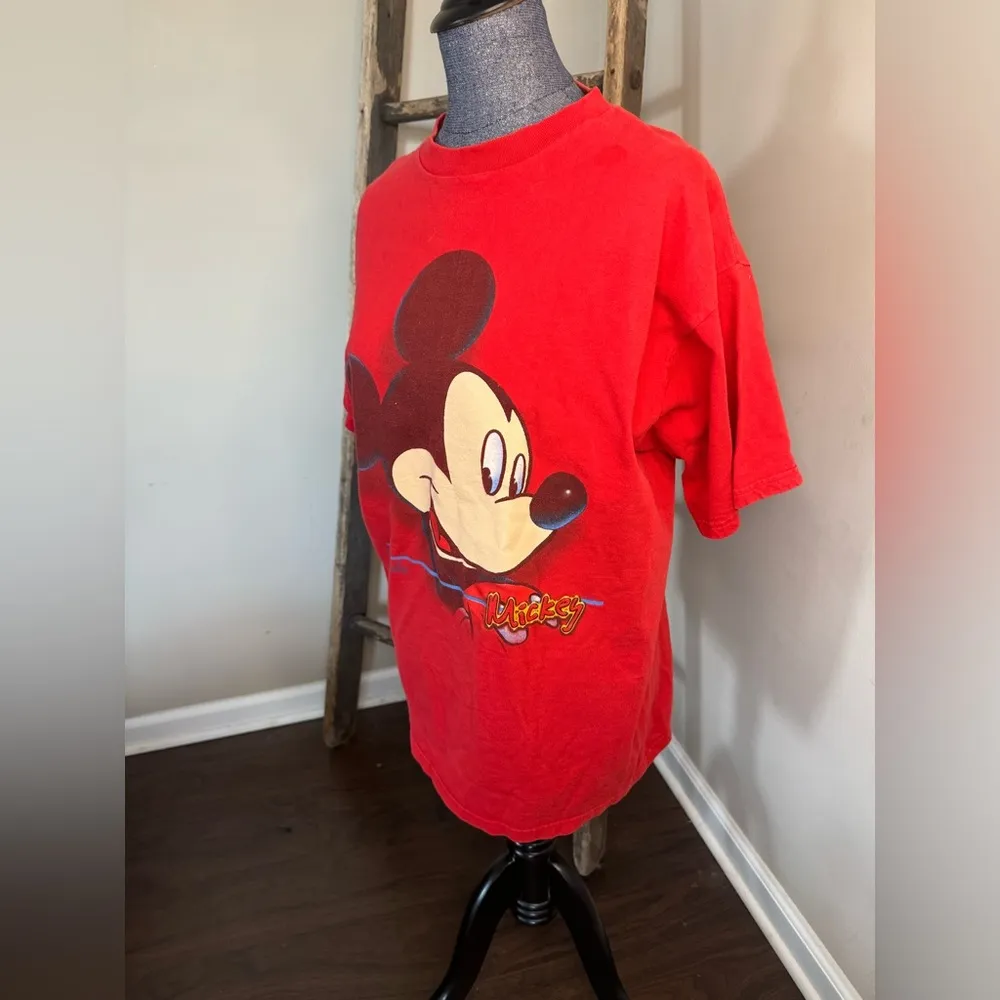 Vintage Mickey Mouse Fruit of the Loom Tee - Image 3