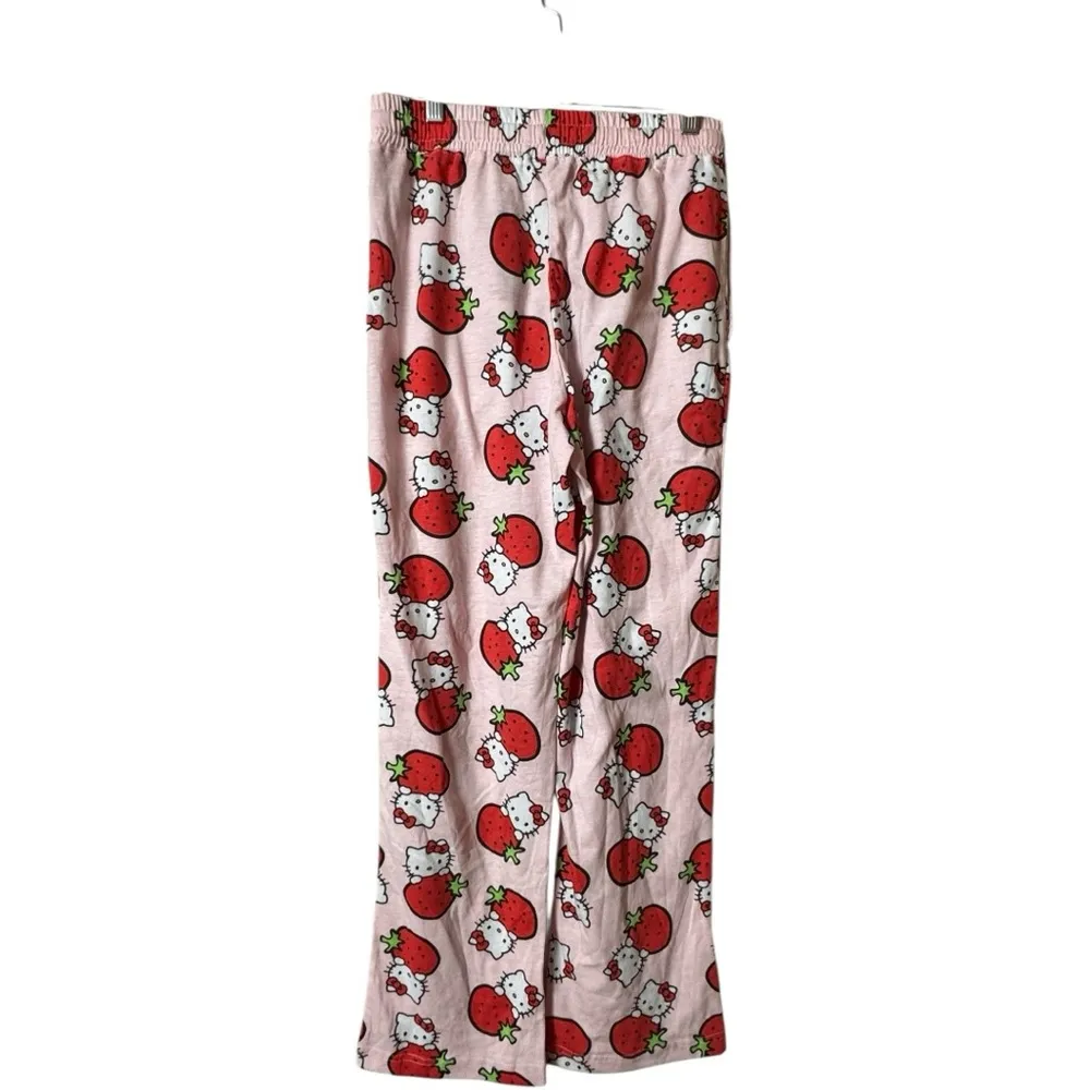 Hello Kitty Women's  Drawstring Pink Printed Pajamas  SZ S NWT - Image 3