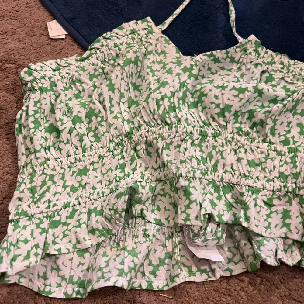 Garage Milena Shirred Top small NWT - Image 6