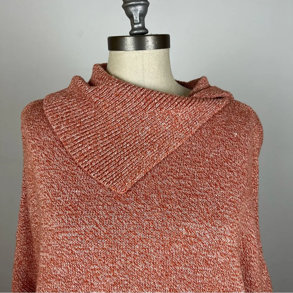 Cabi Fleck Foldover Cowl Neck Sweater - Image 4