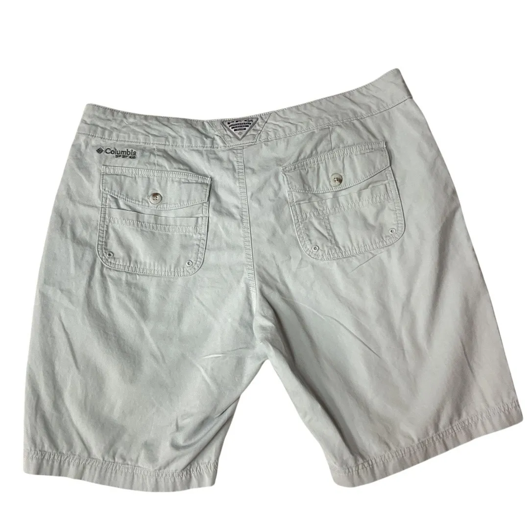Columbia PFG Omni-Shade‎ Sun Protection Outdoors Performance Shorts Size 14 / 10 - Image 2