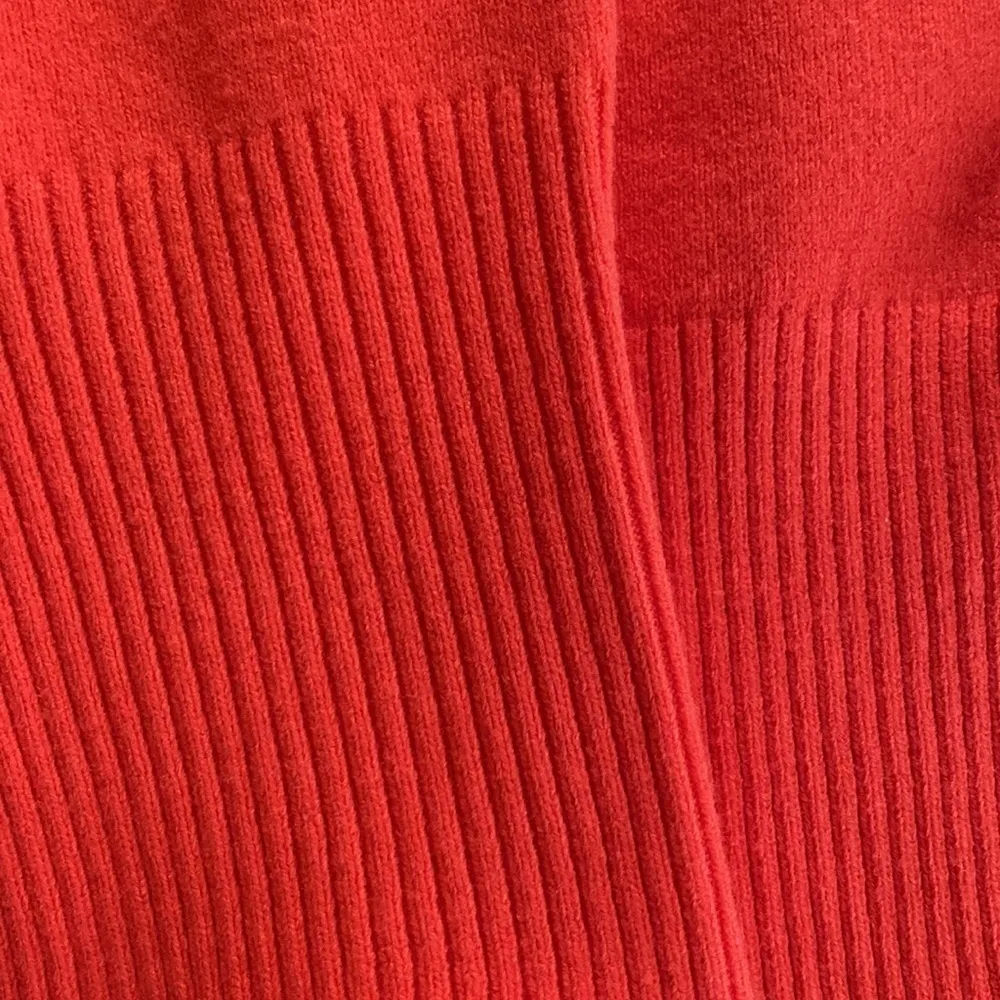 French Connection Babysoft Crew Neck Relaxed Fit Sweater Orange Medium - Image 5