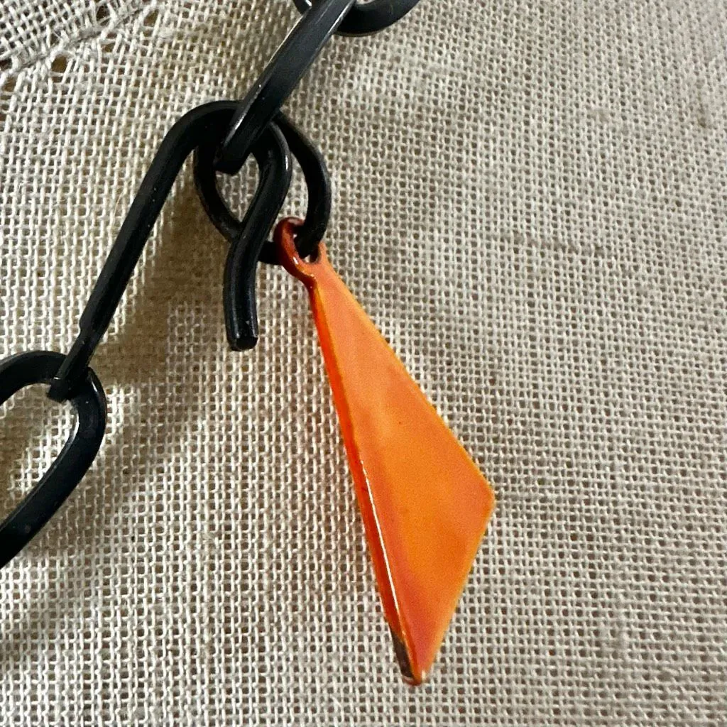 Eve Kaplin “Concentration” Kinetic Enamel Necklace - Image 7