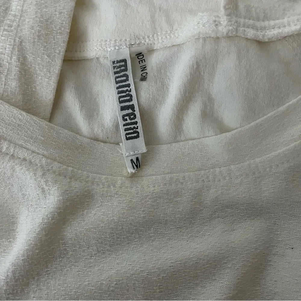 Monoreno Long Sleeve Hooded Top with Lace Trim, Sz M - Image 11