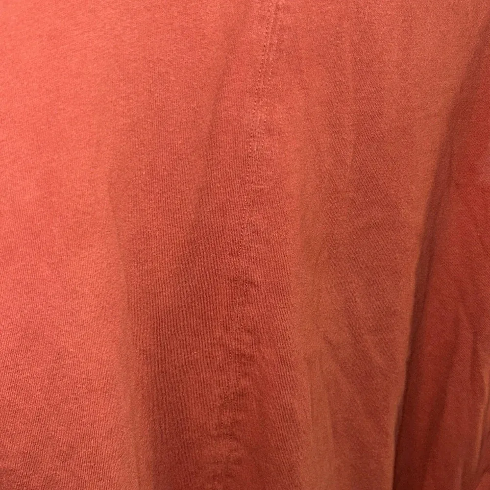 Madewell (Re)sourced Cotton Newville Long Sleeve Tee Orange Fall Autumn Basic - Image 5