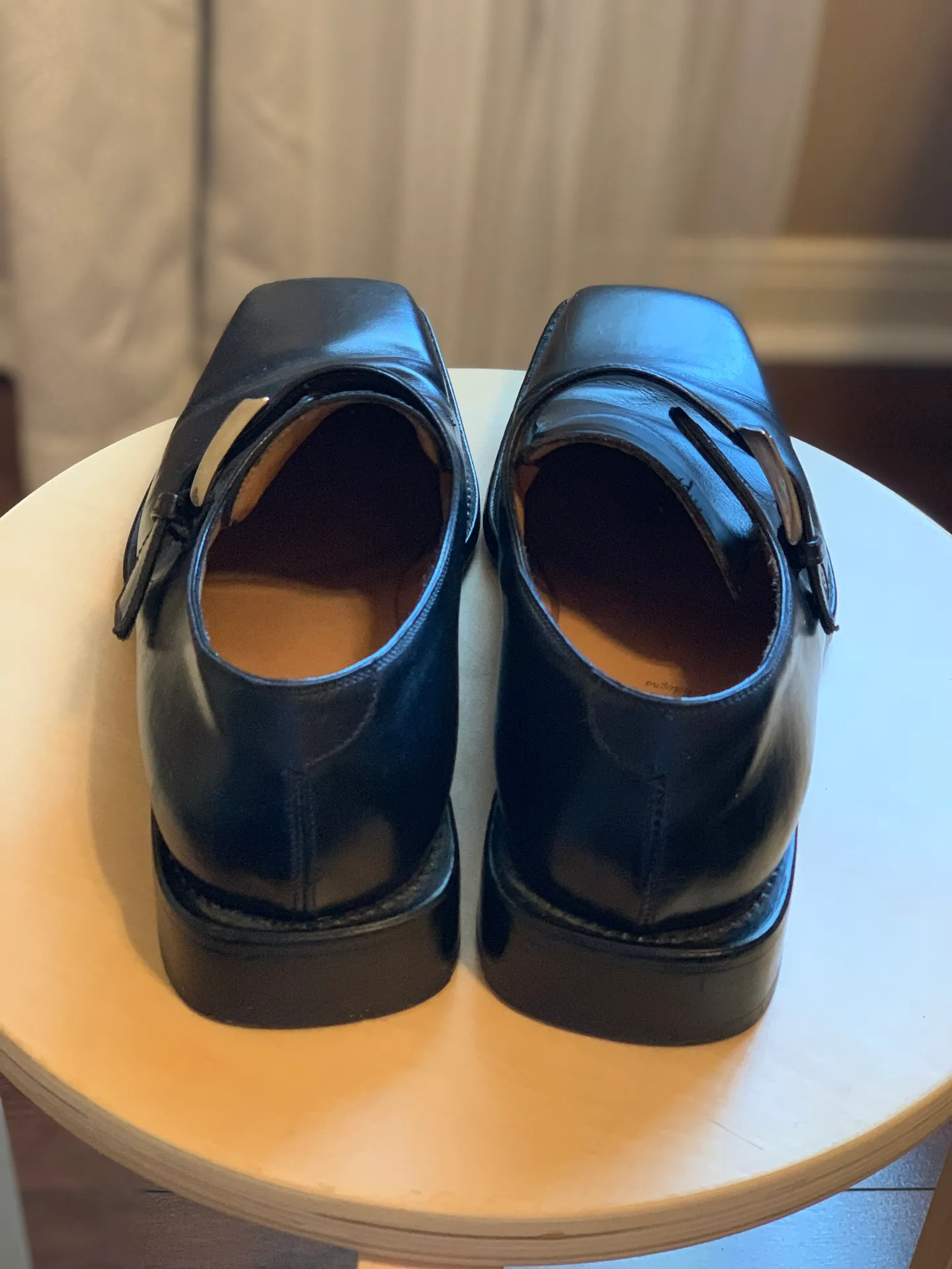 Bruno Magli Black leather dress shoes Size 8 - Image 4