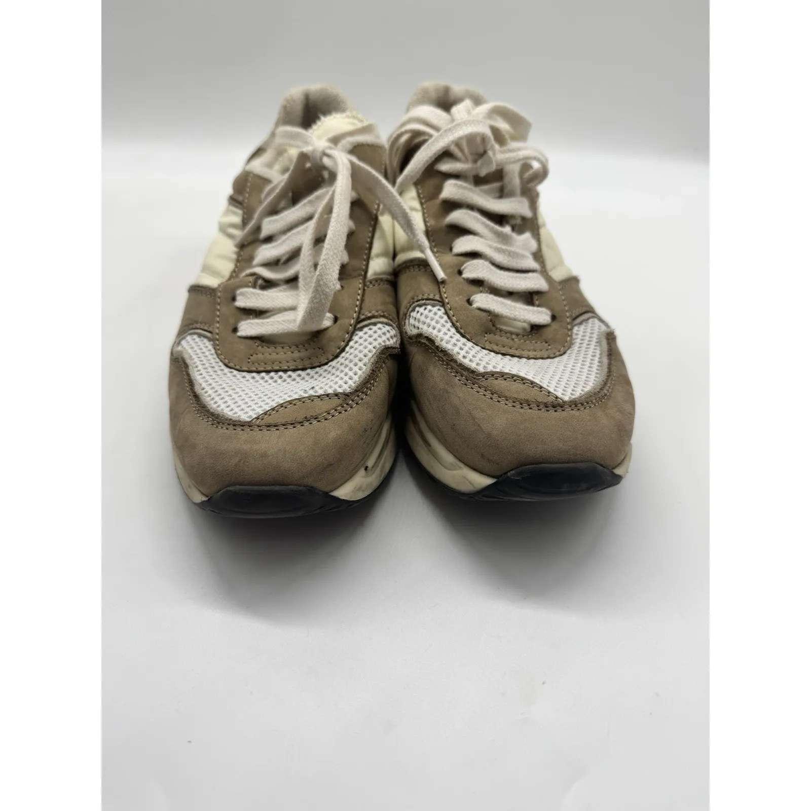 Woman by Common Projects Retro Classic Sneakers in Beige Size 38 US 7.5 - Image 3