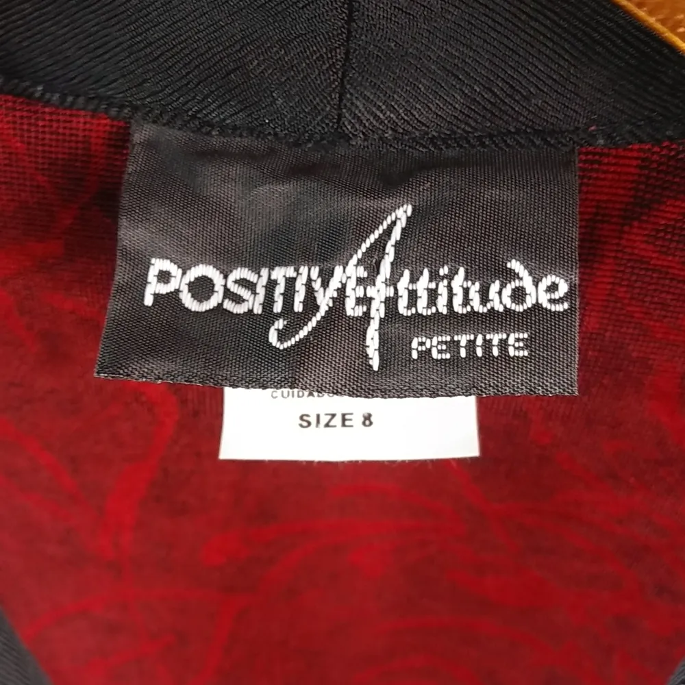 Positive Attitude 8 Red Black Shell Jacket Set - Image 3