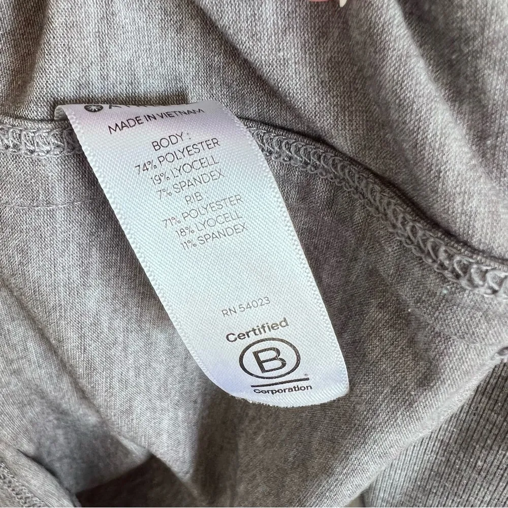 Athleta Essence Hooded Tunic Grey Heather - Image 8