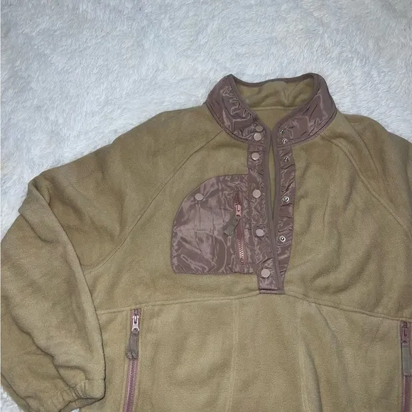 Hit the Slopes inspired Fleece Sweatshirt Jacket size XL - Image 2
