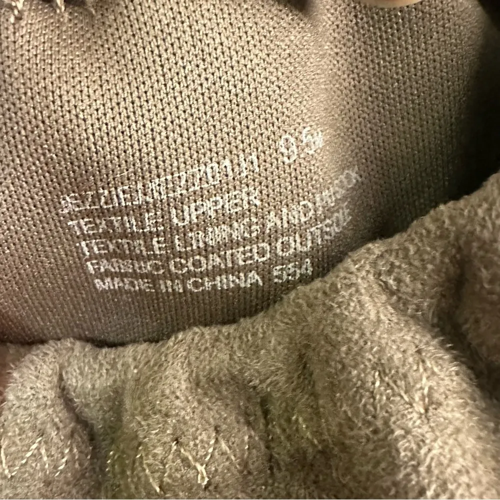 Madden NYC Over the Knee Boots in Tan Taupe Faux Suede Half Zip Womens 9.5 - Image 13