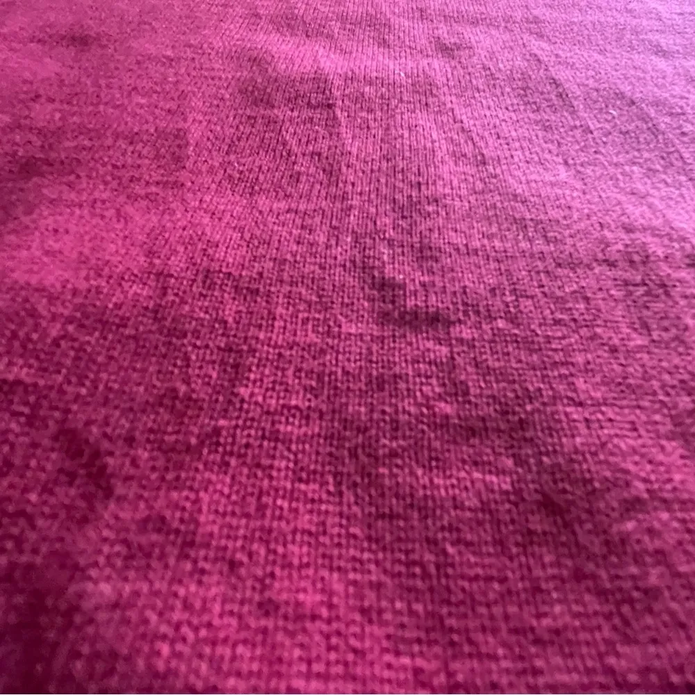 Jeanne Pierre Women’s Maroon Red Pullover Knit Sweater Long Sleeve, Small - Image 4