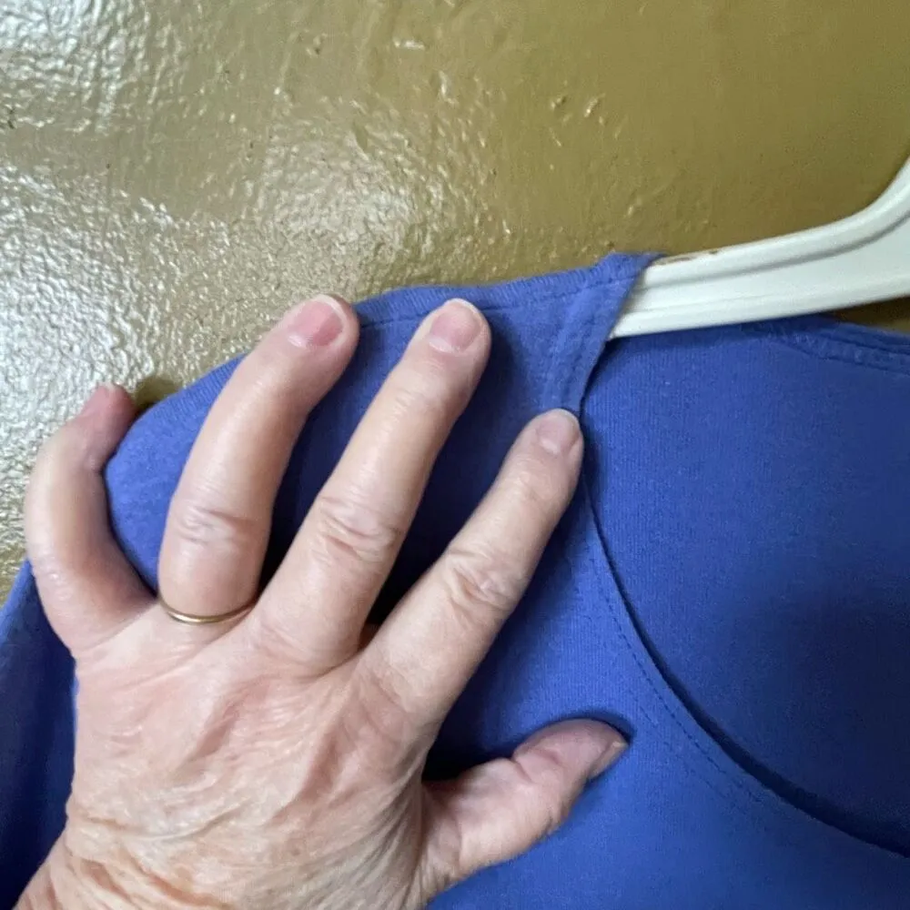 Vintage Arizona West casual wear size Medium maxi. Art to wear. Purple - Image 3