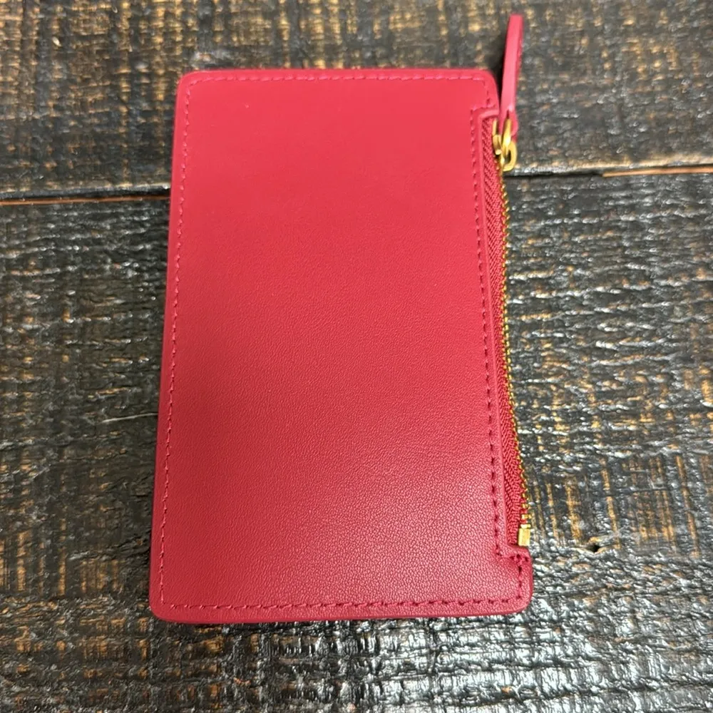 Pinko Lovebirds Cardholder Red - Image 4