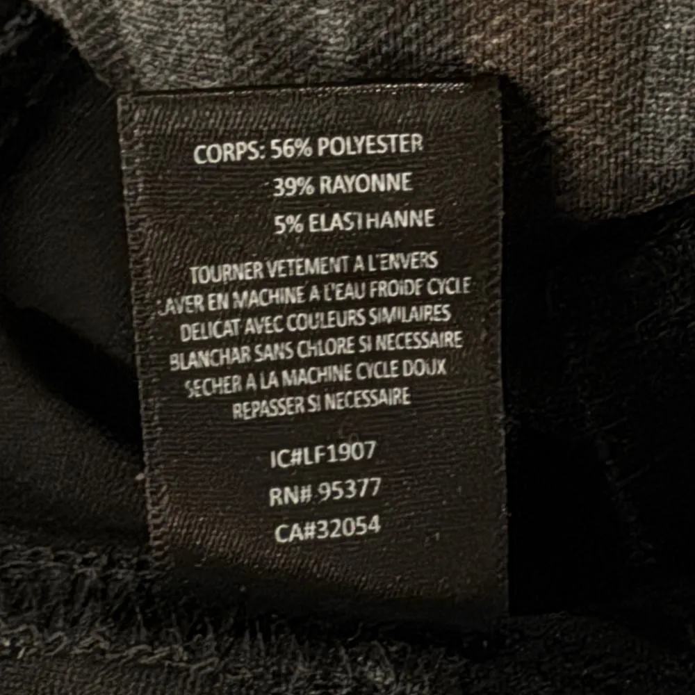 Sanctuary x Anthropologie Small Skinny Pants Plaid Pull - Image 9