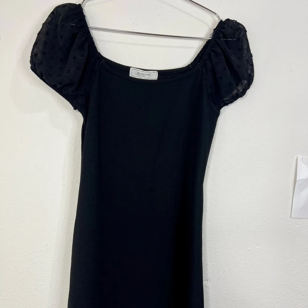 🆕 No Comment Black Dress - Image 4