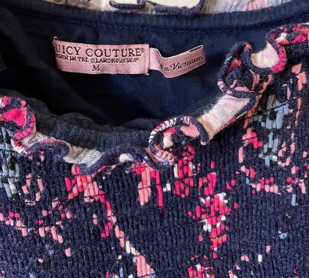 Juicy Couture strapless super soft floral maxi dress - Image 3