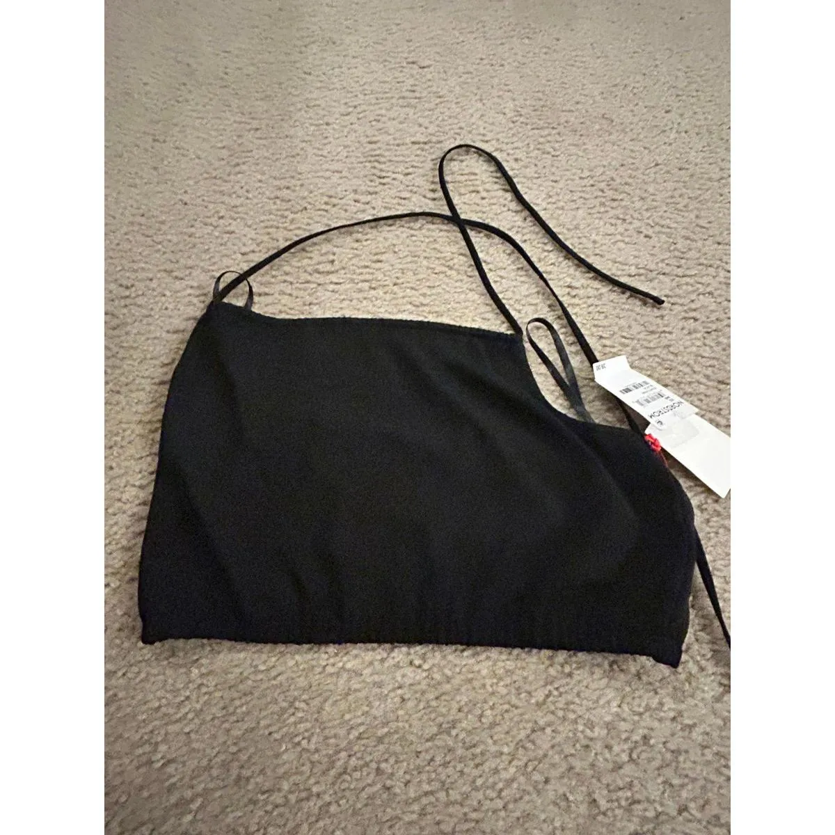 Ab55 top crop black cute xs size - Image 2