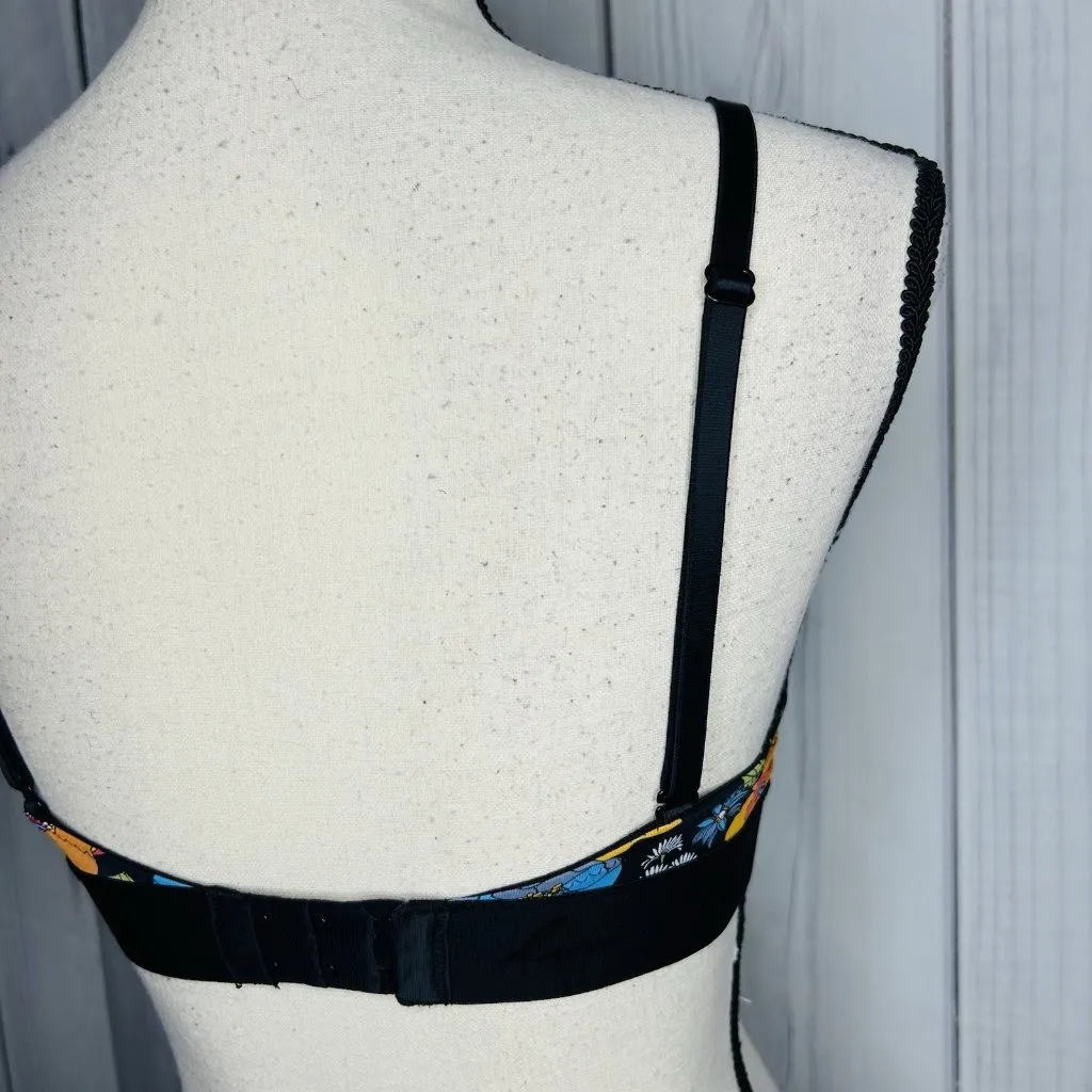 Victoria Secret PINK Bra 32A Wear Every Where Lightly Lined Wireless Floral - Image 8