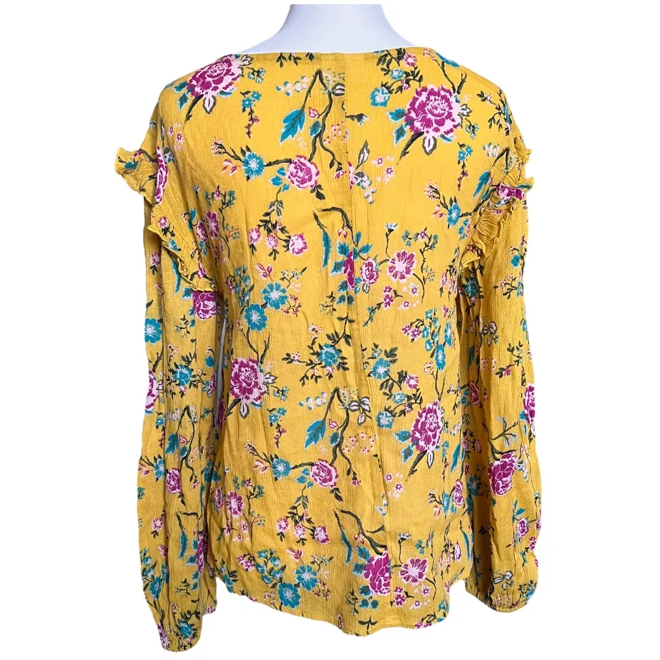 Abound🦎 Ruffled Long Sleeve Blouse🌵 - Image 2