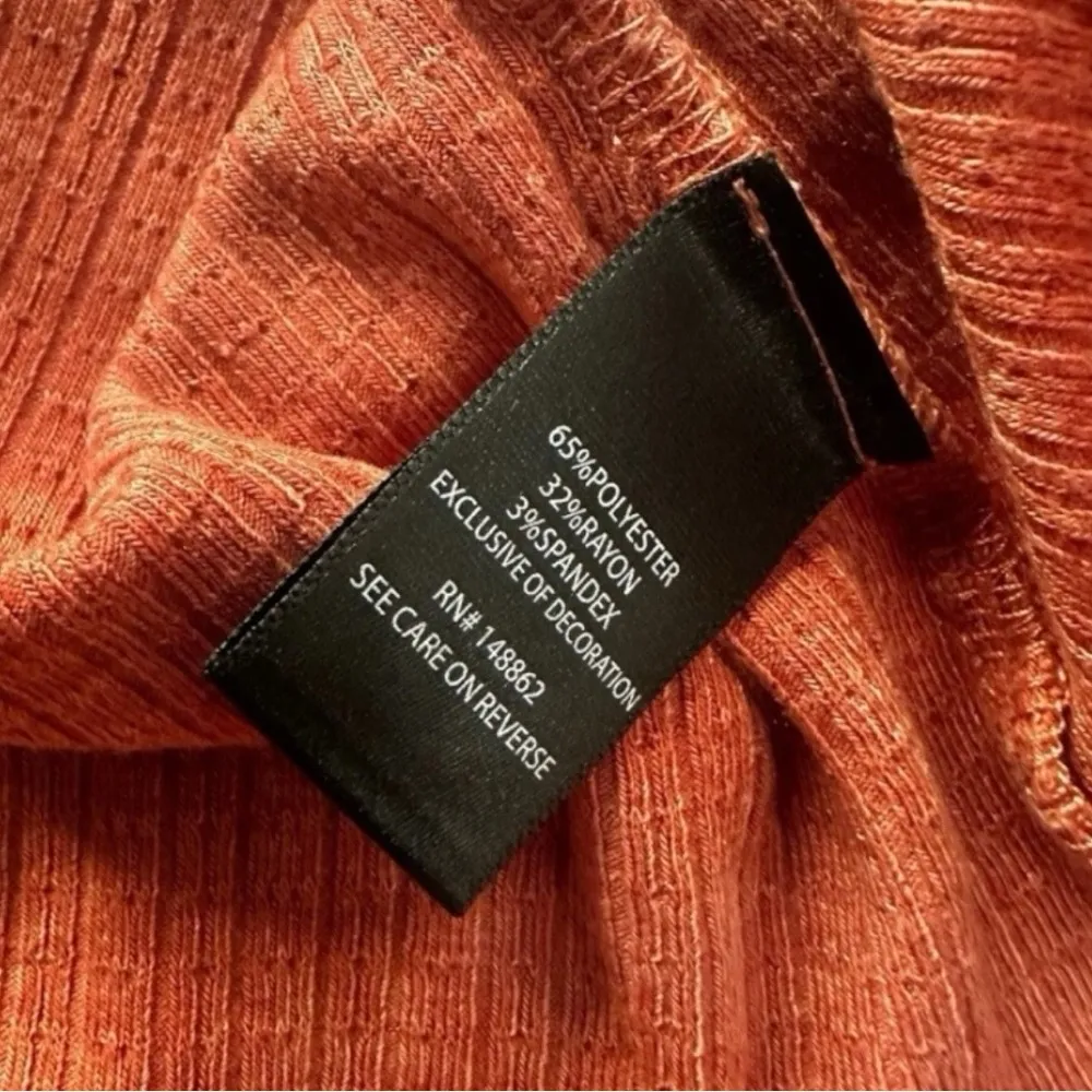 Torrid Ribbed Peplum Tank – Dusty Rose, Size 00 (M/10) - Image 5