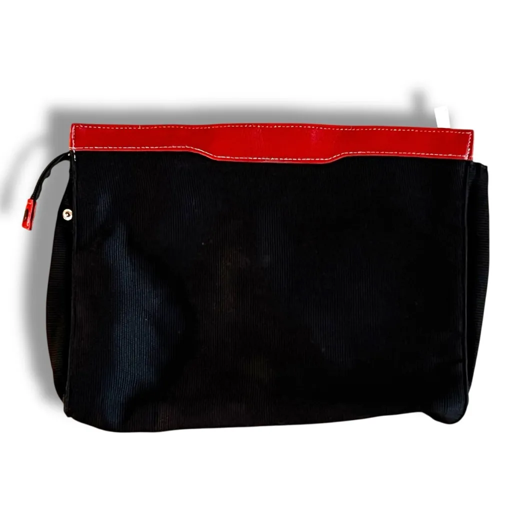 KENNETH COLE Reaction Toiletries Cosmetic Makeup Pouch Bag Zippered Clutch Style - Image 2