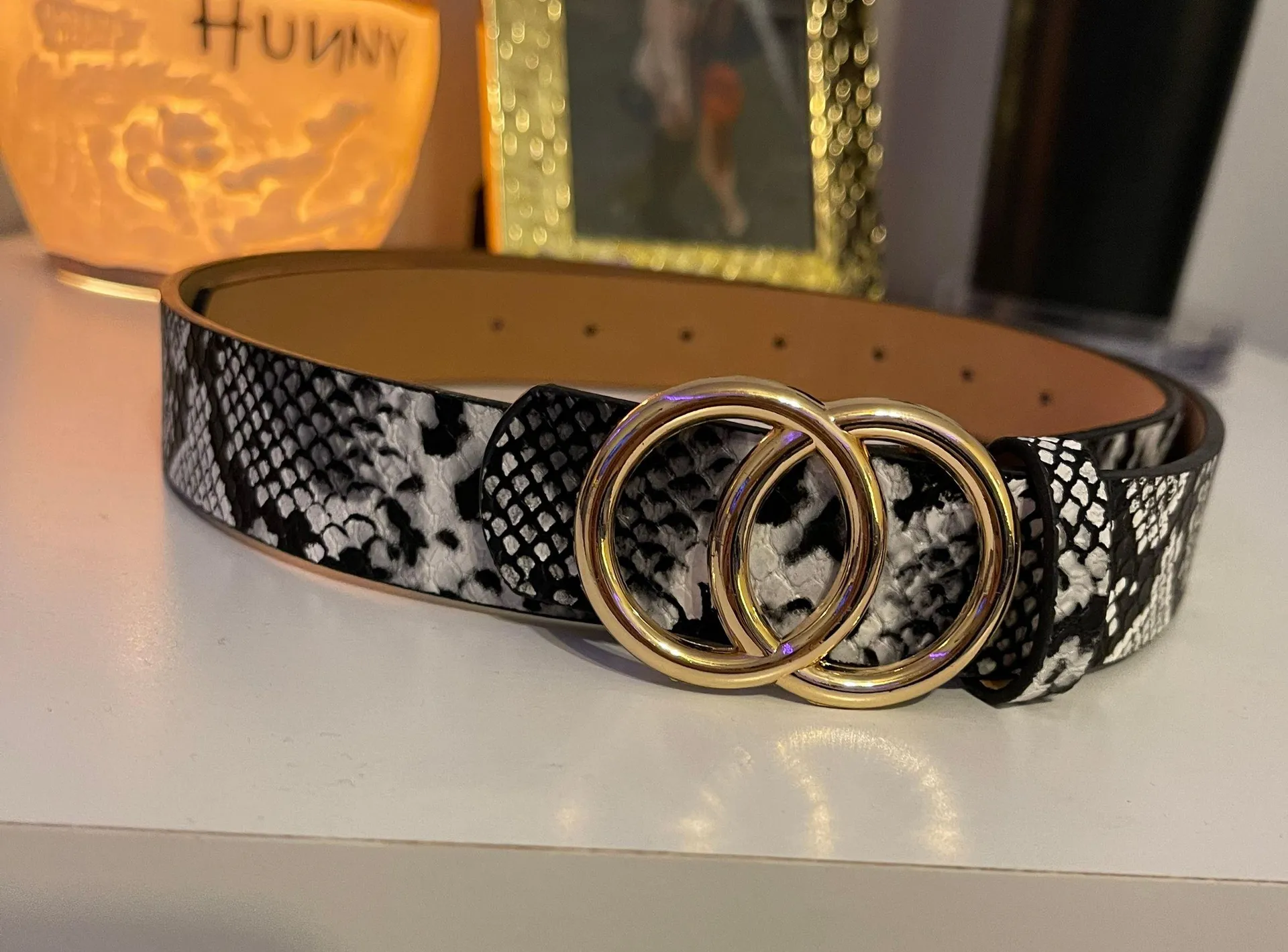 Boutique Snakeskin Belt - Image 2